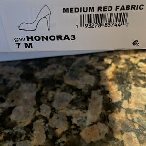 Guess Red Shoes
